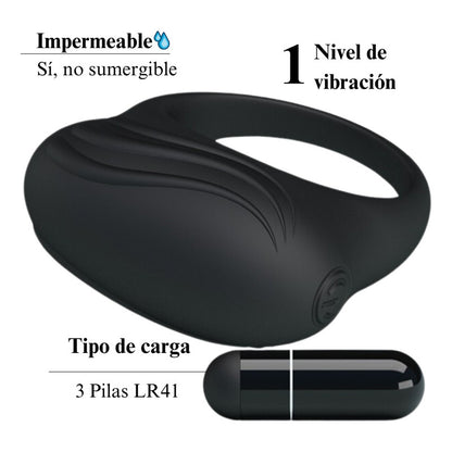 Anillo Vibrador Pene Retardador Engrosador Estimulación