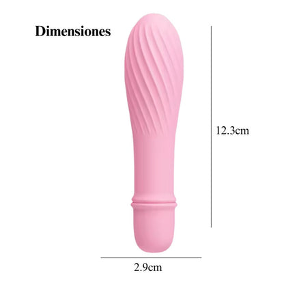 Consolador Vibrador Bala 10 Velocidades Impermeable