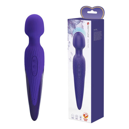 Vibrador Consolador Wand Efecto Calor Multivelocidades