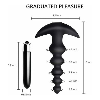 Titan - consolador plug anal vibrador