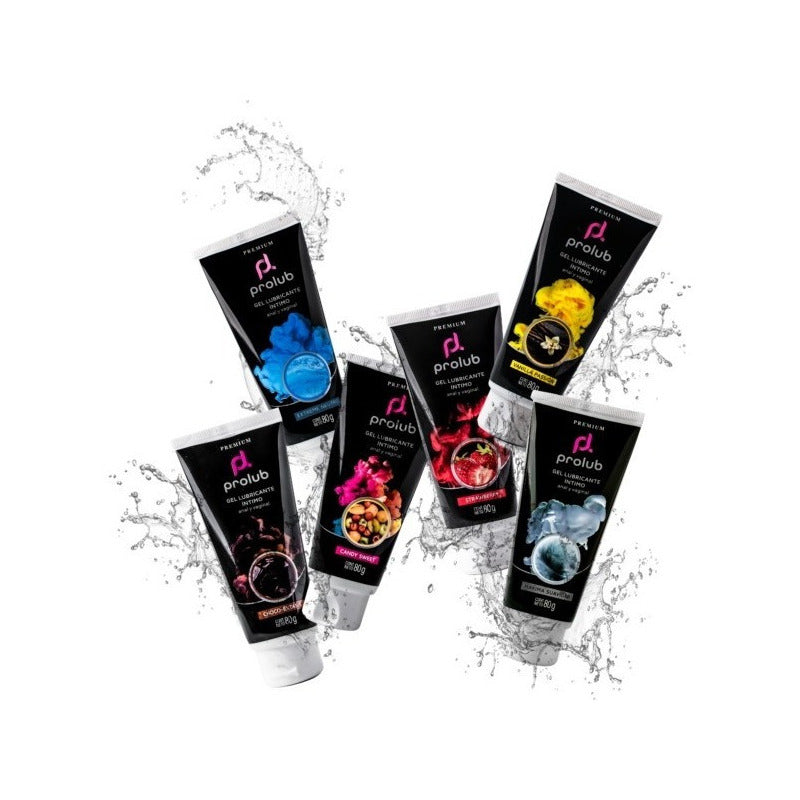 Gel Lubricante - lubricante agua vaginal anal sabores