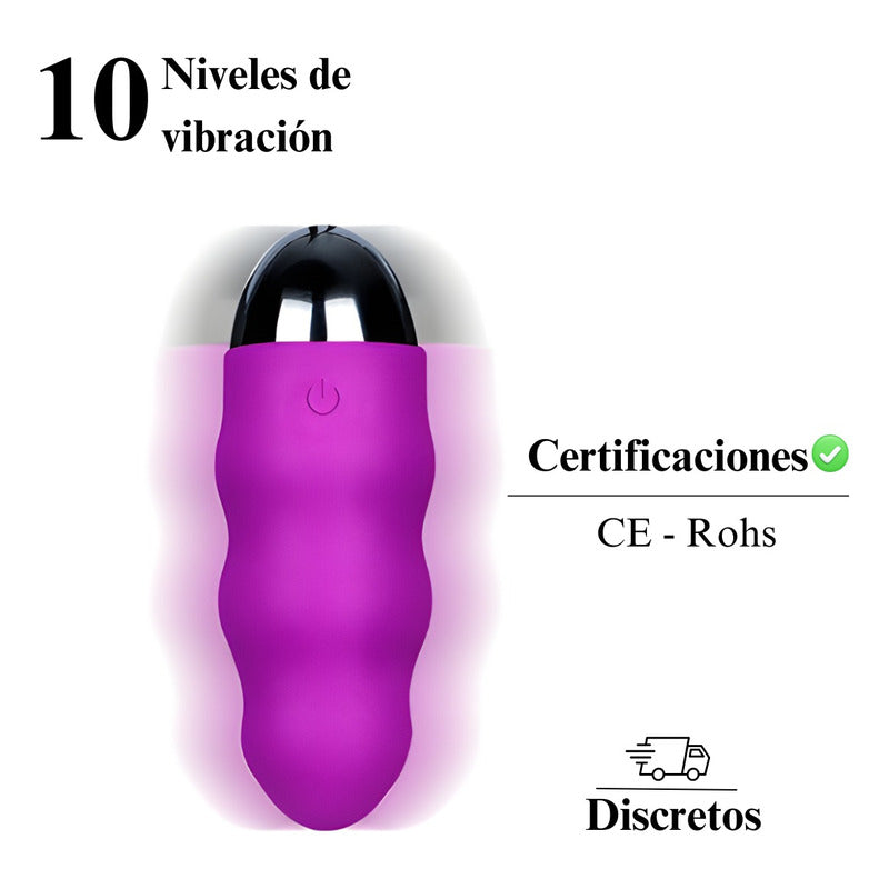 Bala Vibradora Usb A Control Remoto Inalámbrica Vaginal Anal