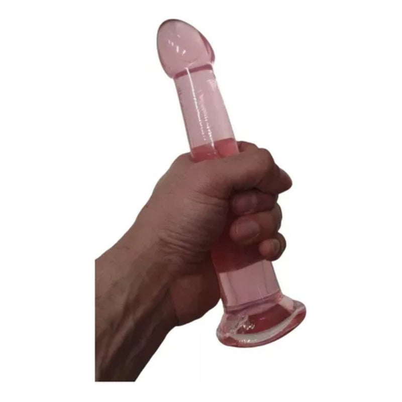 Dildo Dilatador Vaginal Y Anal Diseño Liso 22cm X 40mm