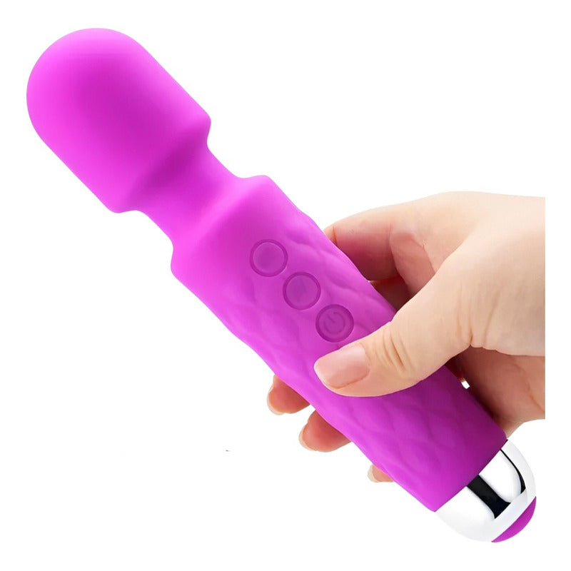 Vibrador Luxery Con Conexión Usb 20 Frecuencias De Vibración