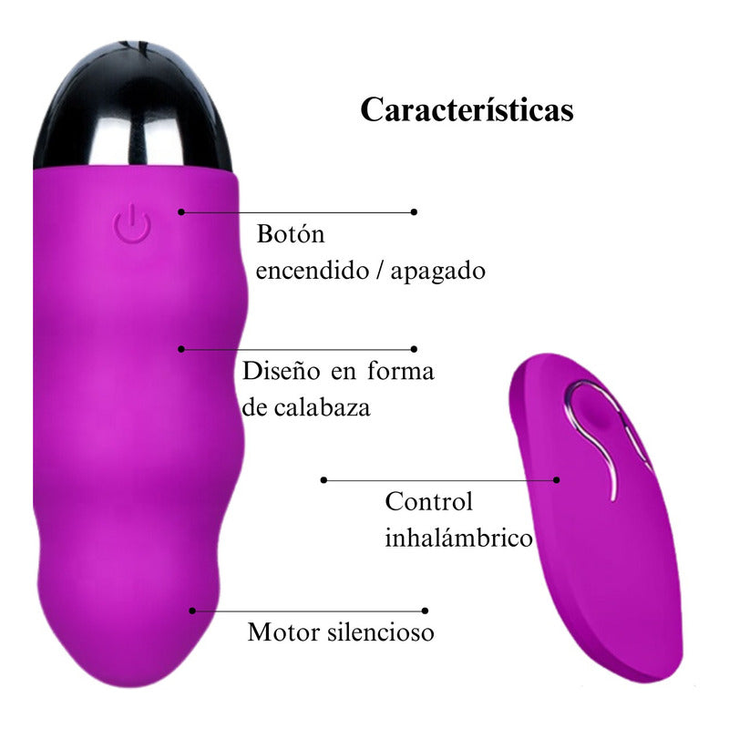 Bala Vibradora Usb A Control Remoto Inalámbrica Vaginal Anal