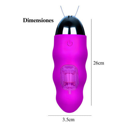 Bala Vibradora Usb A Control Remoto Inalámbrica Vaginal Anal