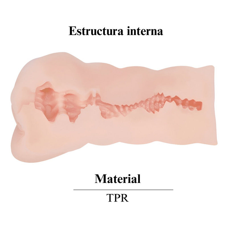 Masturbador Masculino Vagina Placer Textura Realista Suave