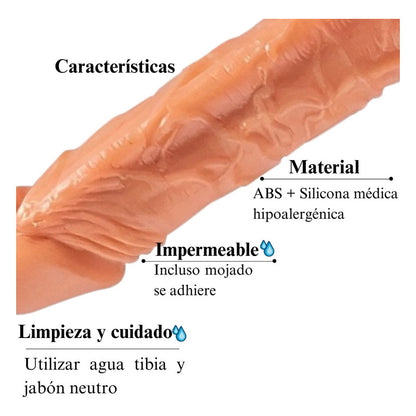 Dildo Con Control Remoto Con 10 Frecuencias De Vibració