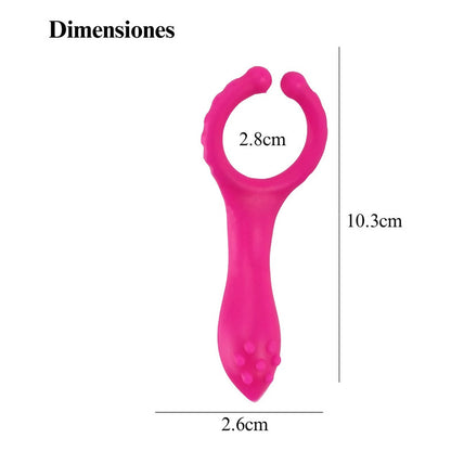 Anillo Vibrador Con Multifunción