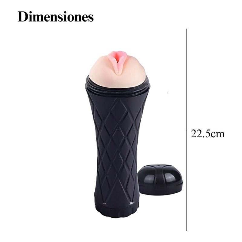 Masturbador Masculino Control 7 Vibraciones Usb Vagina