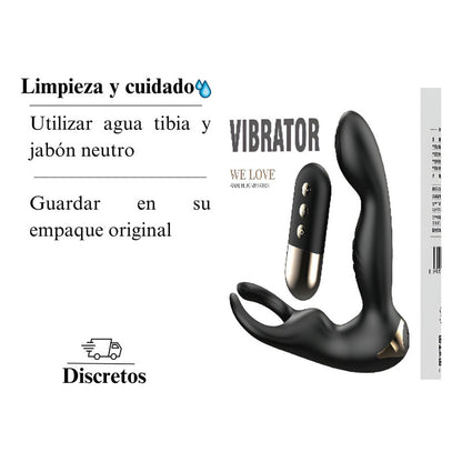 Estimulador Anal Con Control Remoto A Moureux Conexión Usb