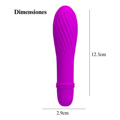 Consolador Vibrador Bala 10 Velocidades Impermeable