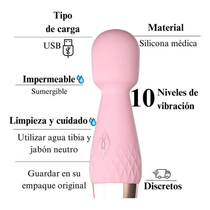 Vibrador Fancy Conexión Usb Y 10 Frecuencias De Vibración