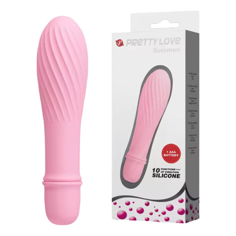 Consolador Vibrador Bala 10 Velocidades Impermeable