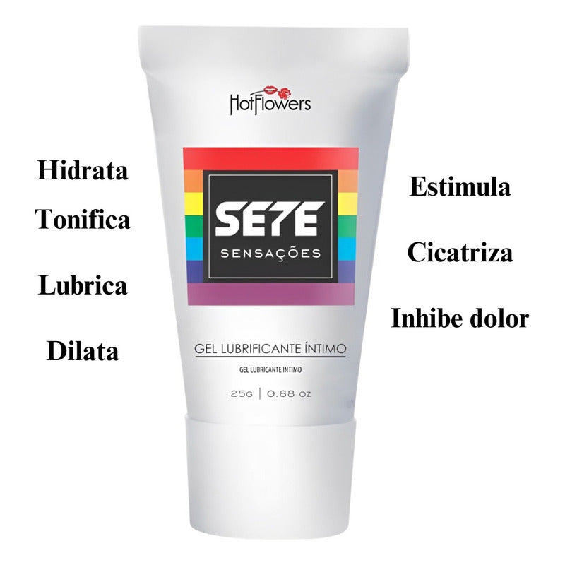 Gel Lubricante Intimo Siete Sensaciones Dilata Estimula