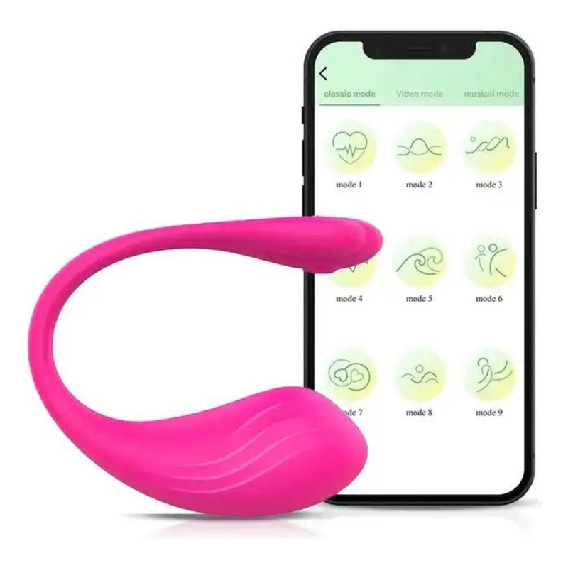 Consolador Vibrador Clítoris Bluetooth Control App Punto G