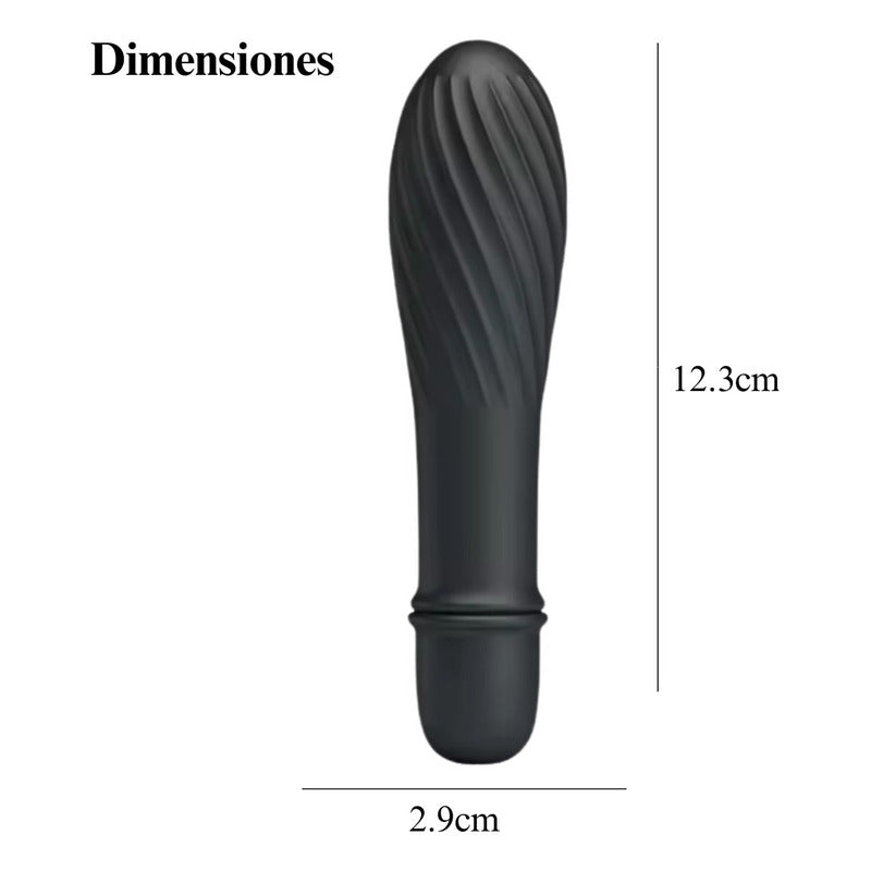 Consolador Vibrador Bala 10 Velocidades Impermeable