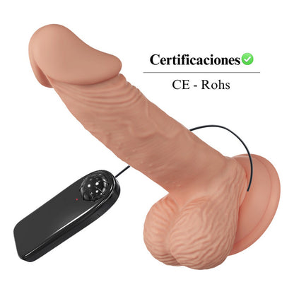 Dildo Realista Pene Consolador Ventosa Estimulador Control