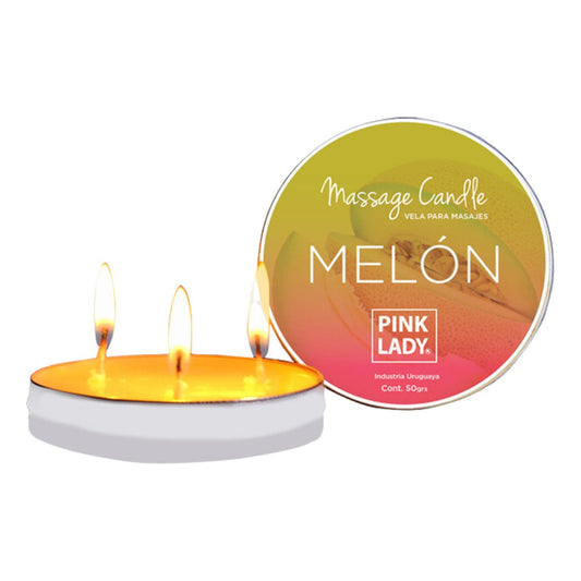 Vela Aceite Para Masajes Tibios Corporal De Melón Vegano