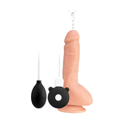 Vibrador Control Remoto Eyaculador Flexible Realista