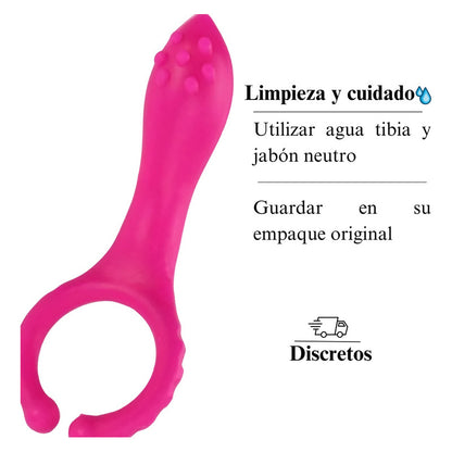 Anillo Vibrador Con Multifunción