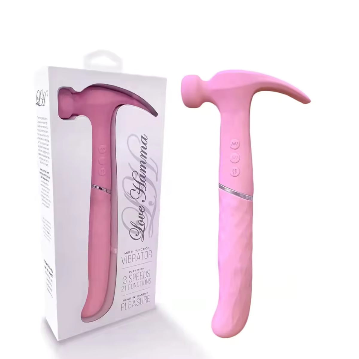 Vibrador Consolador Martillo Multifunción Recargable Usb