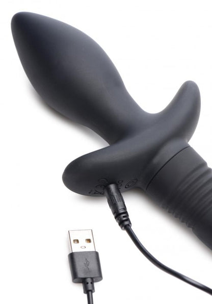 Vibrador Tapón Plug  Anal Control Remoto 7 Vibraciones Usb