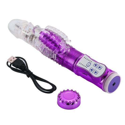 Rabbit Vibrador 36 Velocidades - Estimulador Clítoris USB